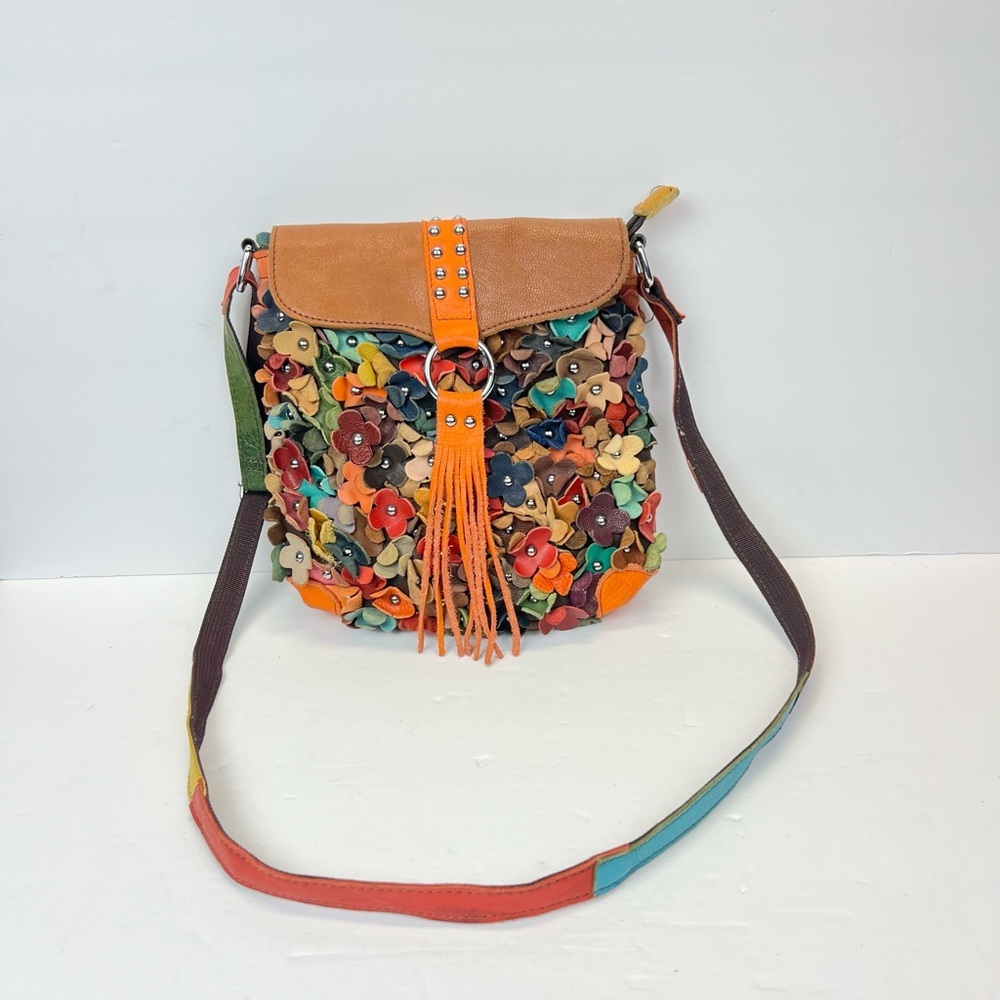 Ameri Floral Multicolor Crossbody Bag - image 8